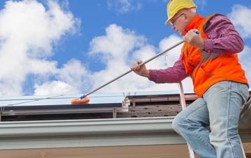 Lye Cross soft wash roof cleaning